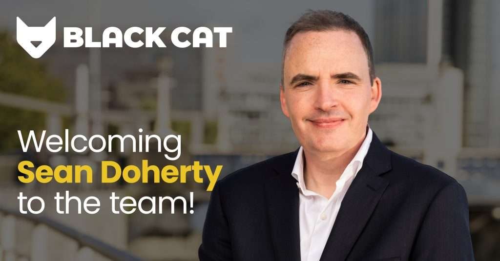 Welcoming Sean Doherty to the Black Cat Team in Dublin