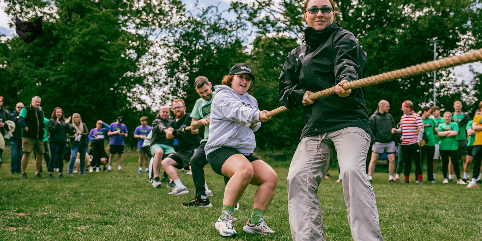 Black Cat + BCAM battling through to round 3 of the Tug-of-War!