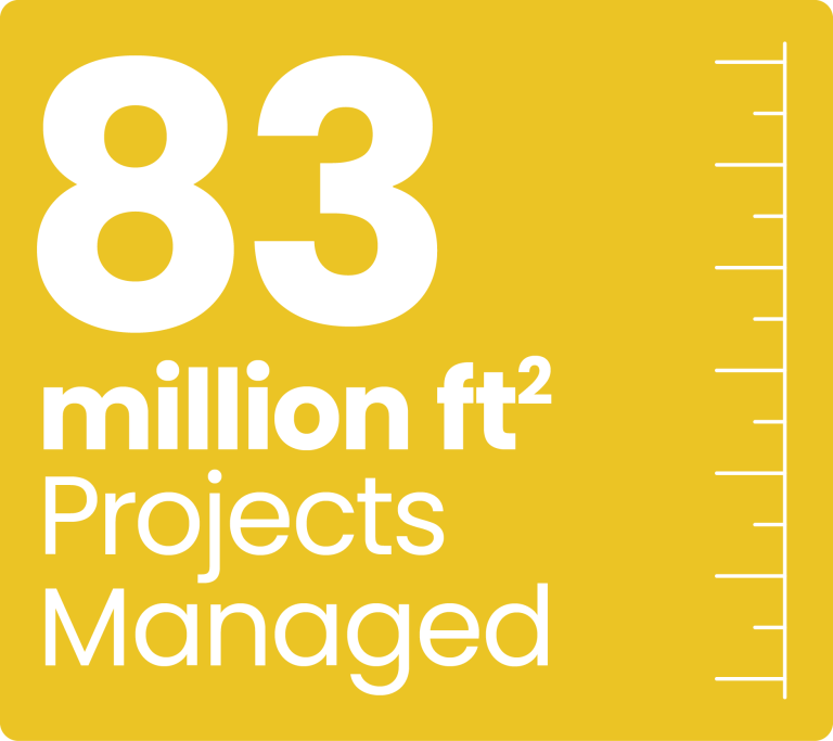 Black Cat Stats: 83 million sq ft projects managed